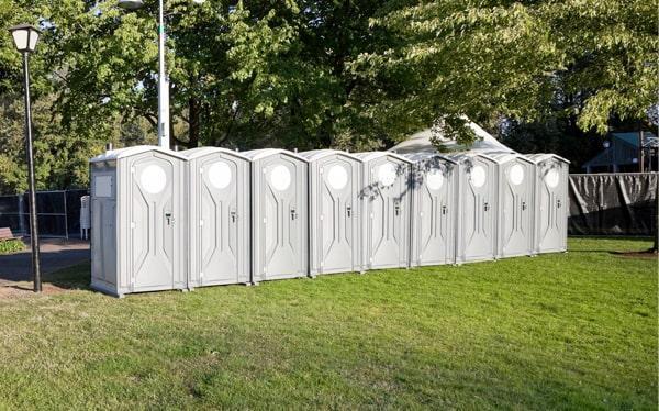 simply contact us to discuss your event details and needs, and our team will provide a quote and set up the necessary logistics to ensure the restrooms are delivered and set up in time for your event